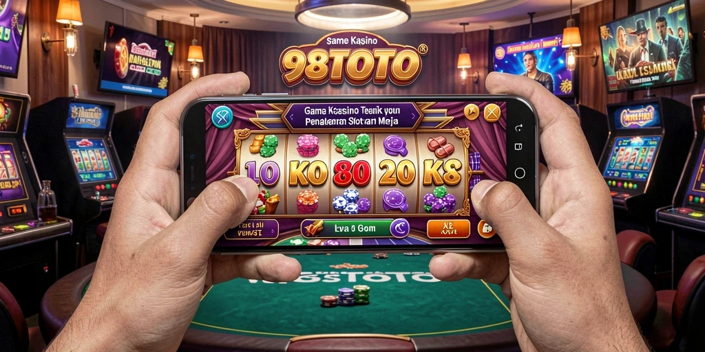 Tampilan menarik dari game Kasino 98TOTO yang penuh aksi.
