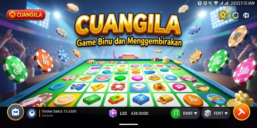 Tampilan gameplay Bingo yang seru dan interaktif di CUANGILA.