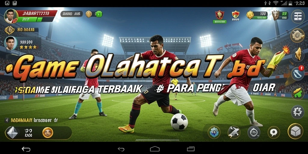 Screenshot dari gameplay JABARTOTO menampilkan pertandingan olahraga yang seru.