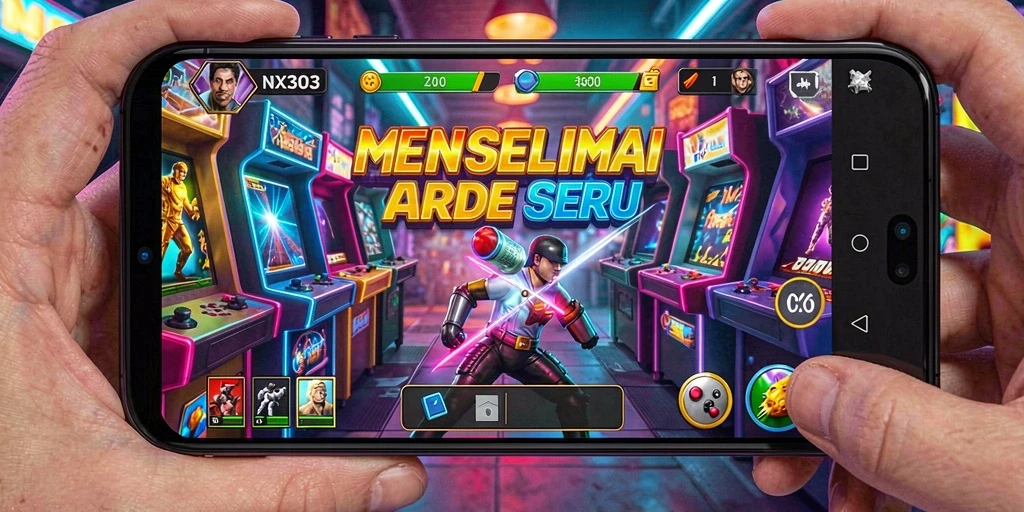 Tampilan gameplay NX303 yang penuh aksi dan seru.