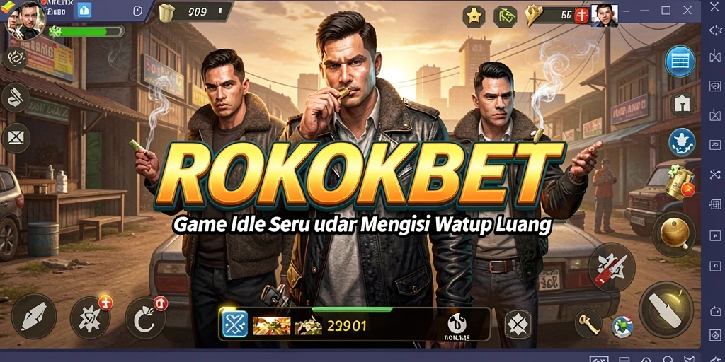 Tampilan gameplay ROKOKBET yang menarik dan penuh strategi.